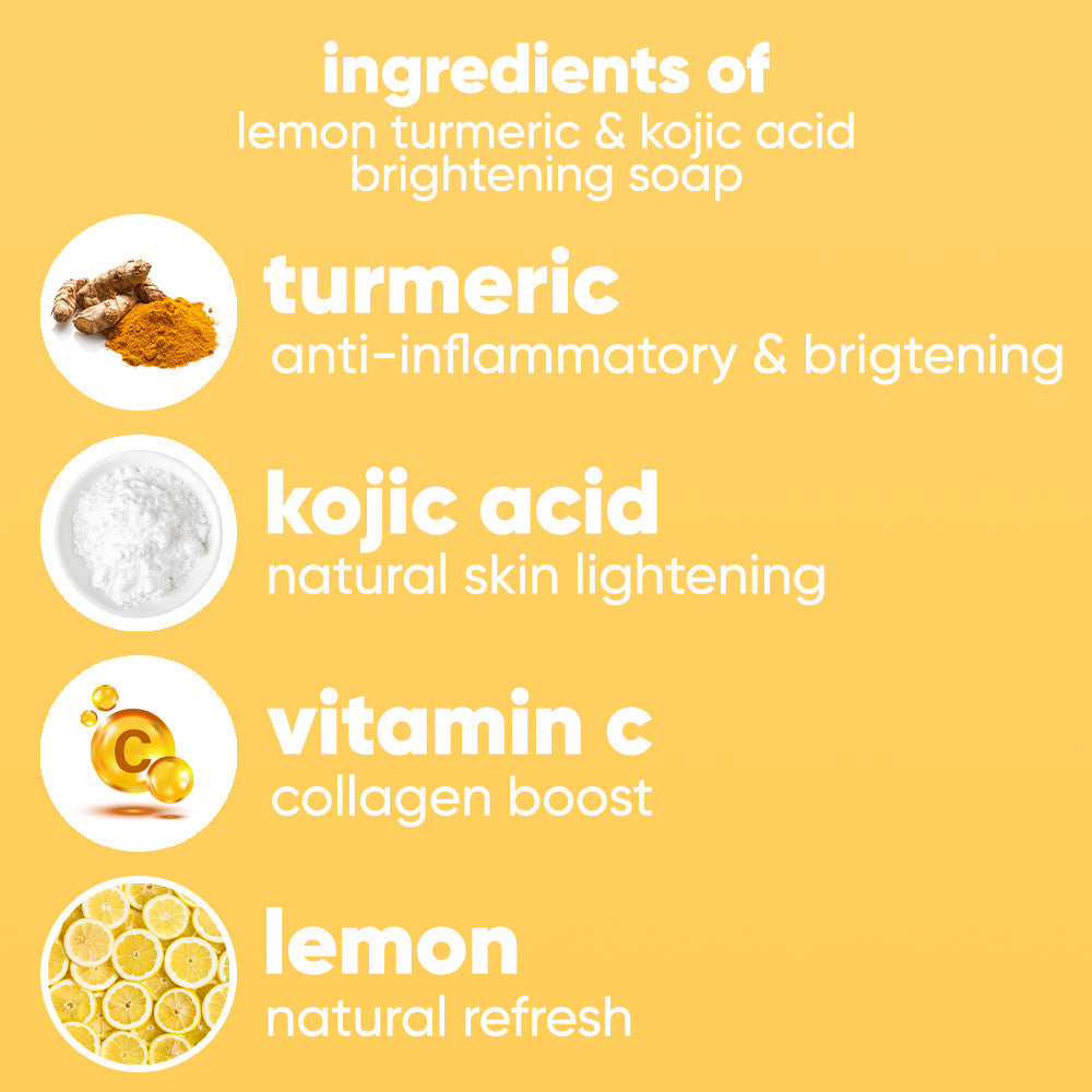 Clarumi Lemon Turmeric Body Soap