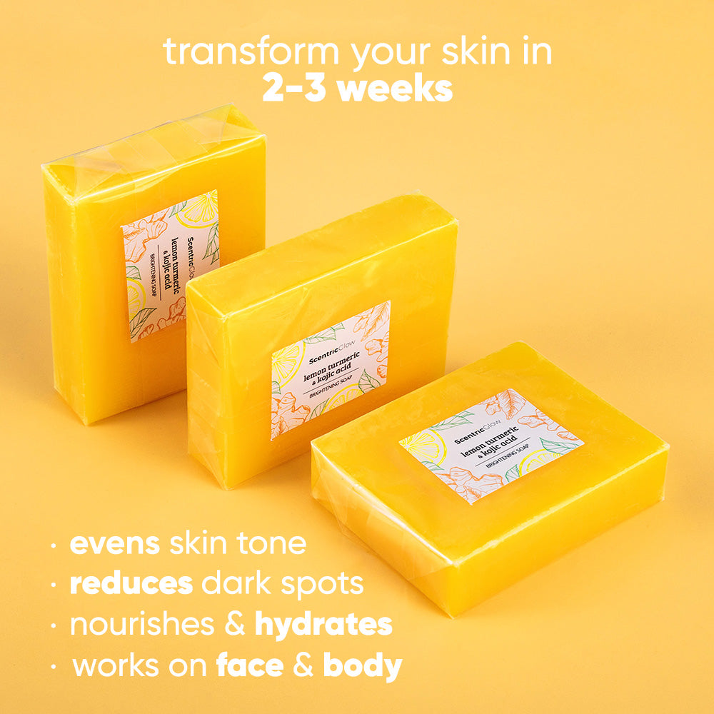 Clarumi Lemon Turmeric Body Soap